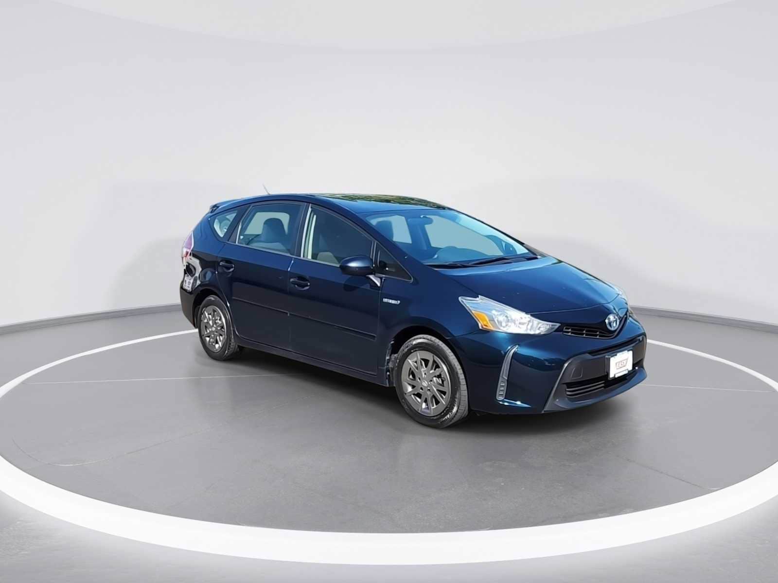 Certified Used 2017 Toyota Prius v Station Wagon Two Galactic Aqua