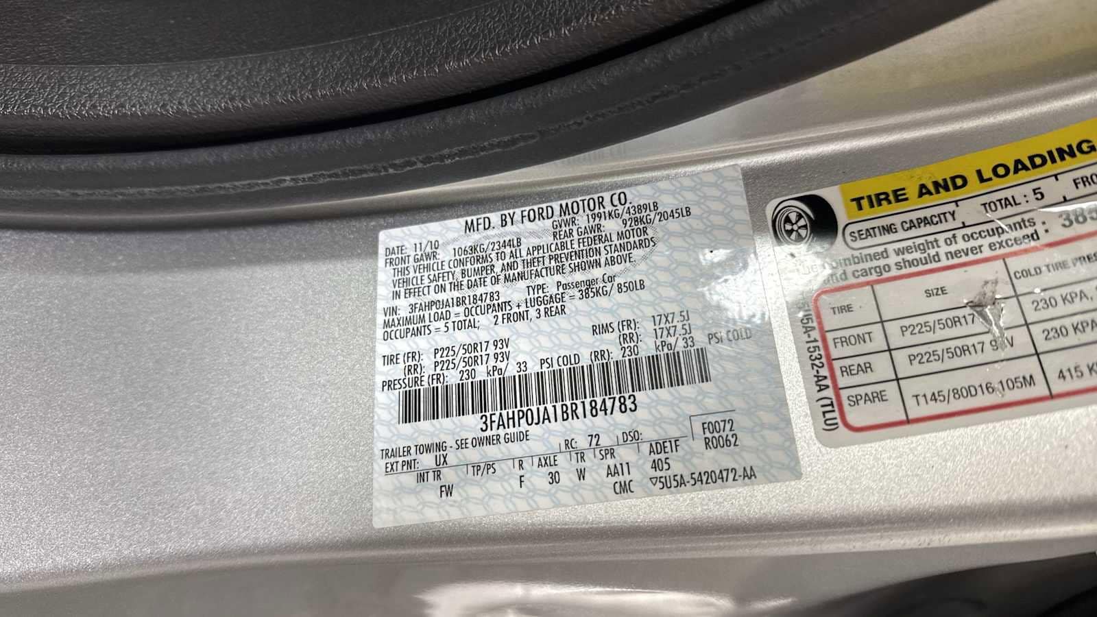 Thumbnail: 2011 Ford Fusion - 11