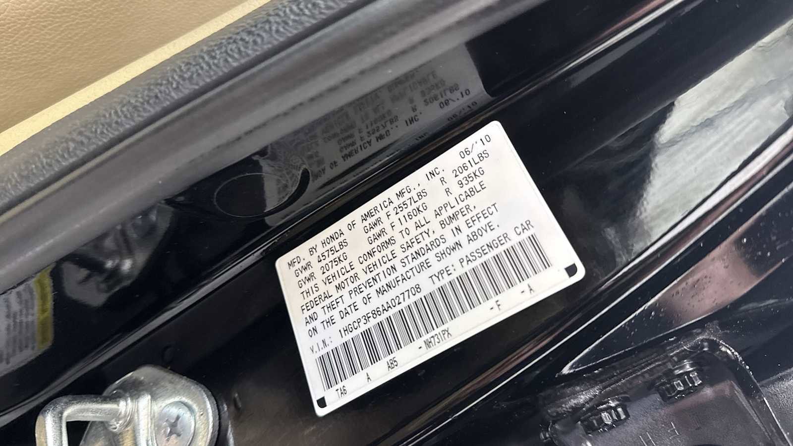 Thumbnail: 2010 Honda Accord - 11