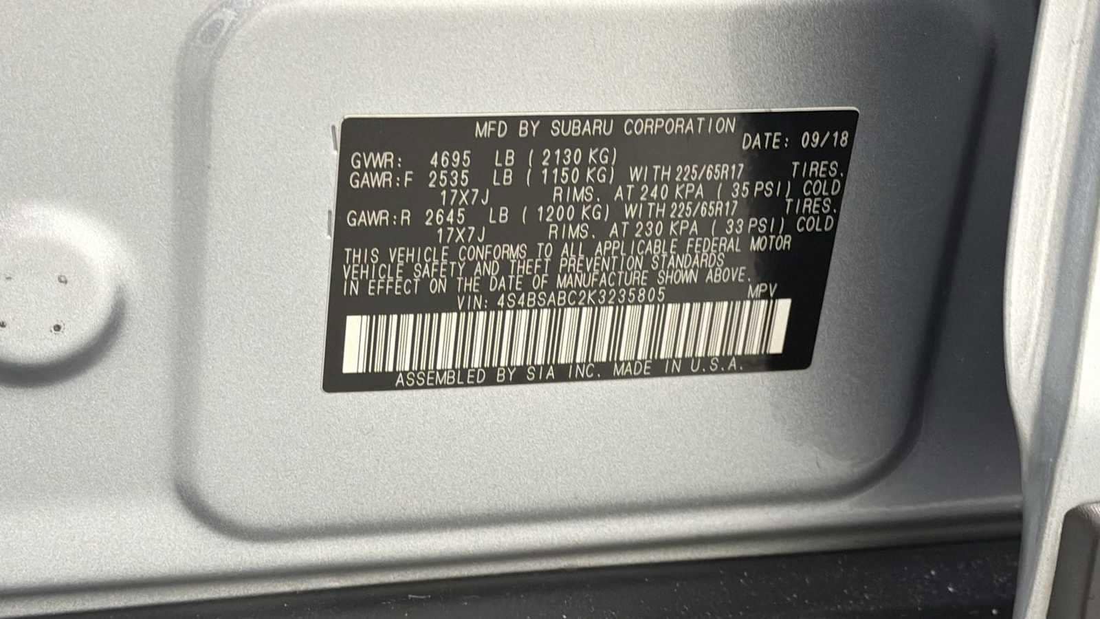 Thumbnail: 2019 Subaru Outback - 11