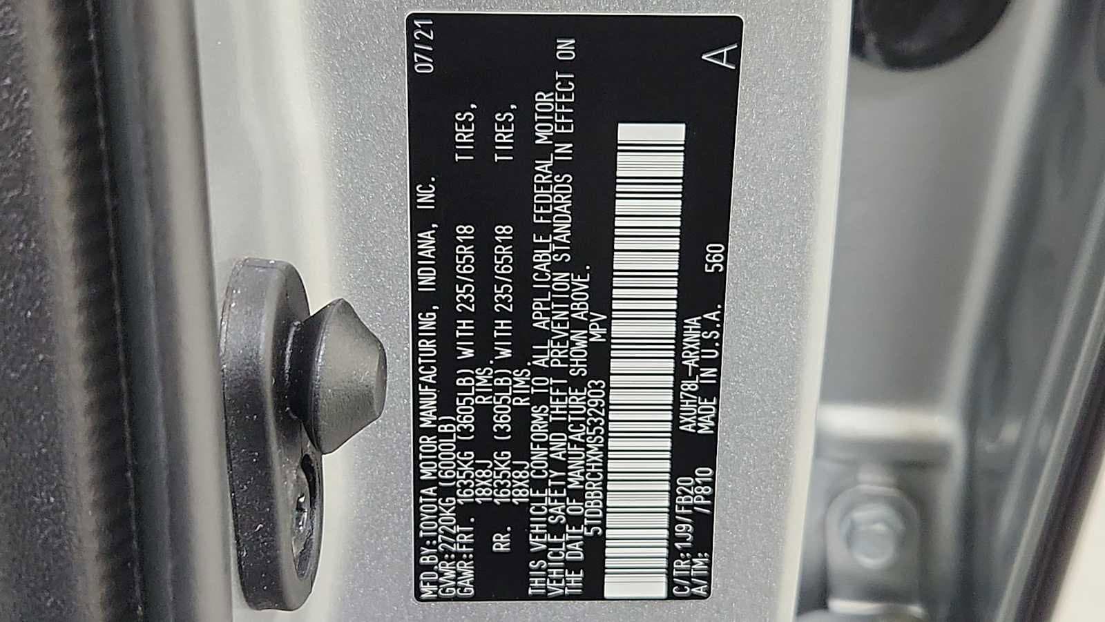 Thumbnail: 2021 Toyota Highlander - 11