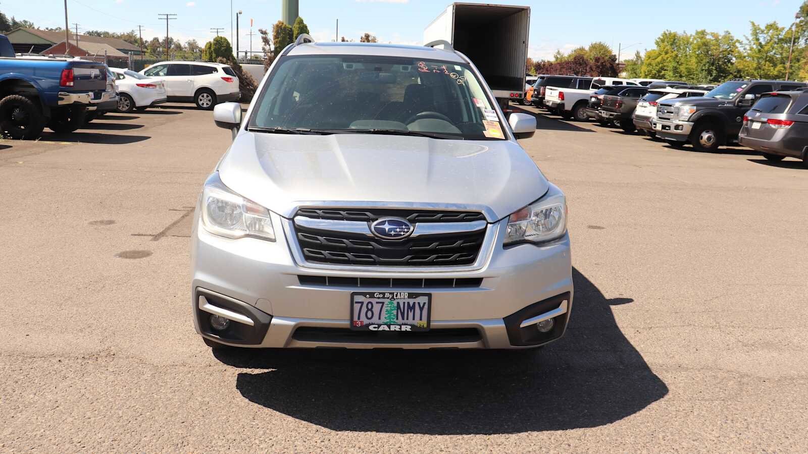 Used 2018 Subaru Forester Premium with VIN JF2SJAGC2JH501875 for sale in Springfield, OR