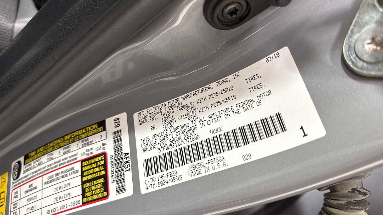 Thumbnail: 2018 Toyota Tundra - 11