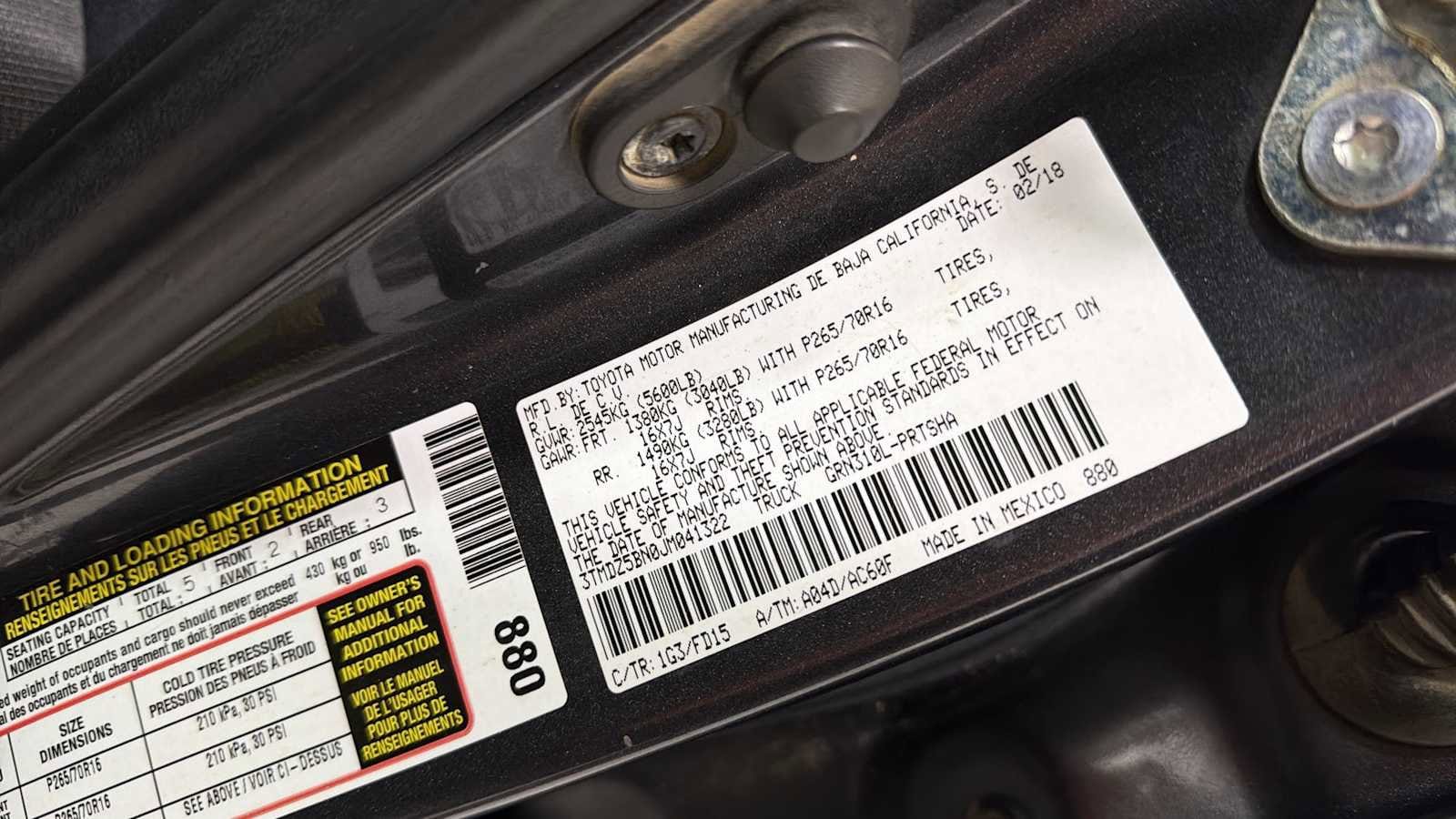 Thumbnail: 2018 Toyota Tacoma - 11