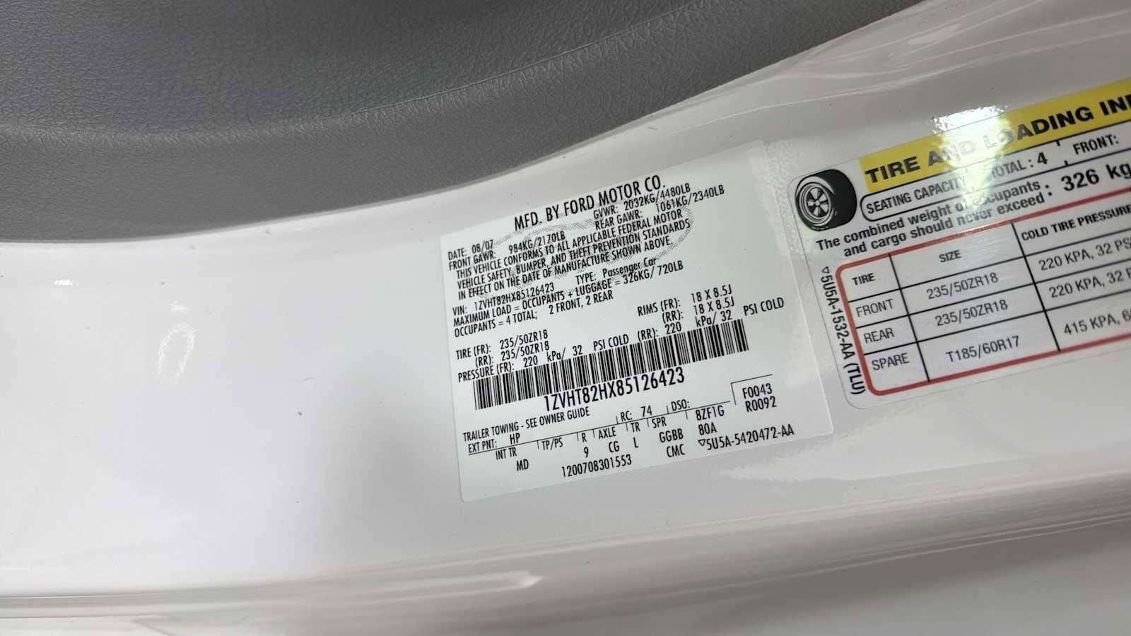 Thumbnail: 2008 Ford Mustang - 11