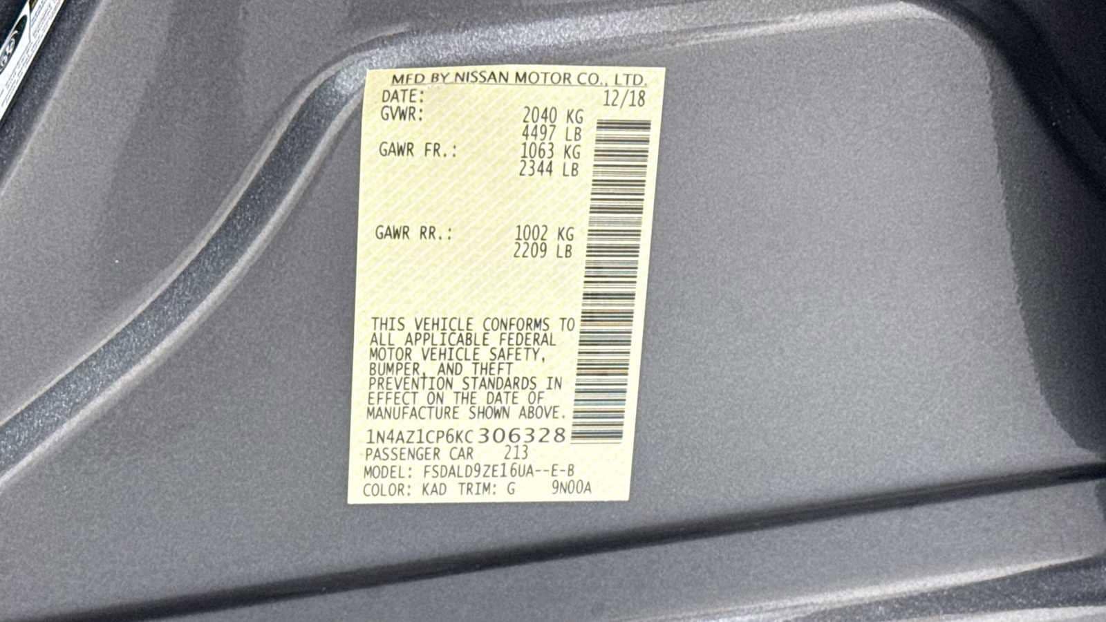 Thumbnail: 2019 Nissan Leaf - 11