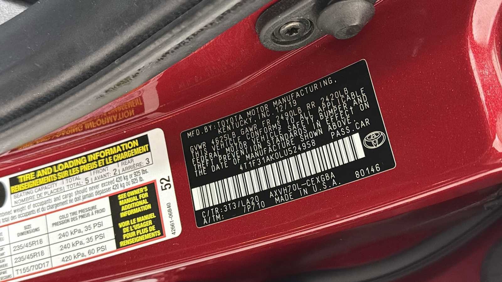 Thumbnail: 2020 Toyota Camry - 11