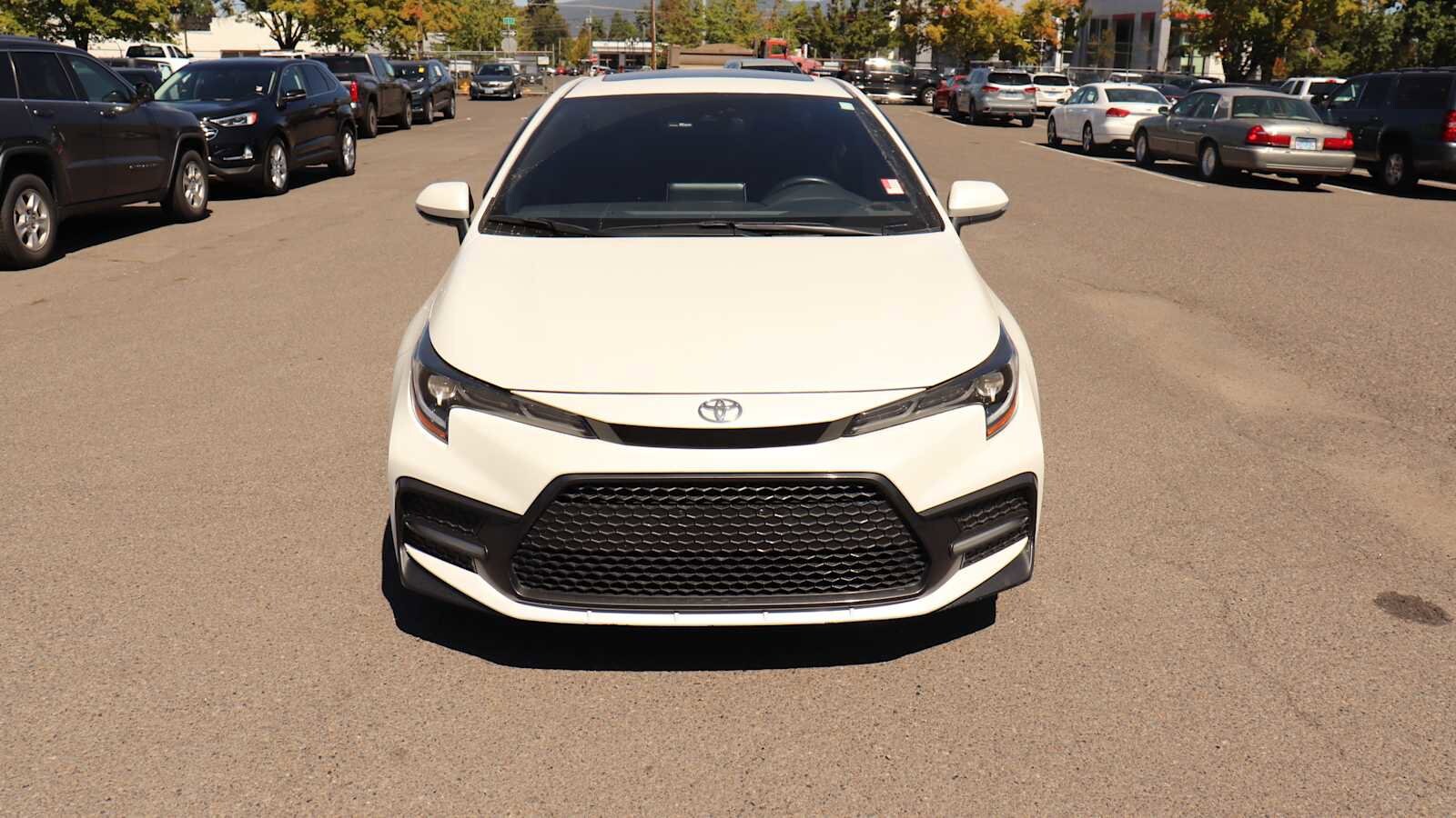 Used 2021 Toyota Corolla XSE with VIN 5YFT4MCE7MP082353 for sale in Springfield, OR