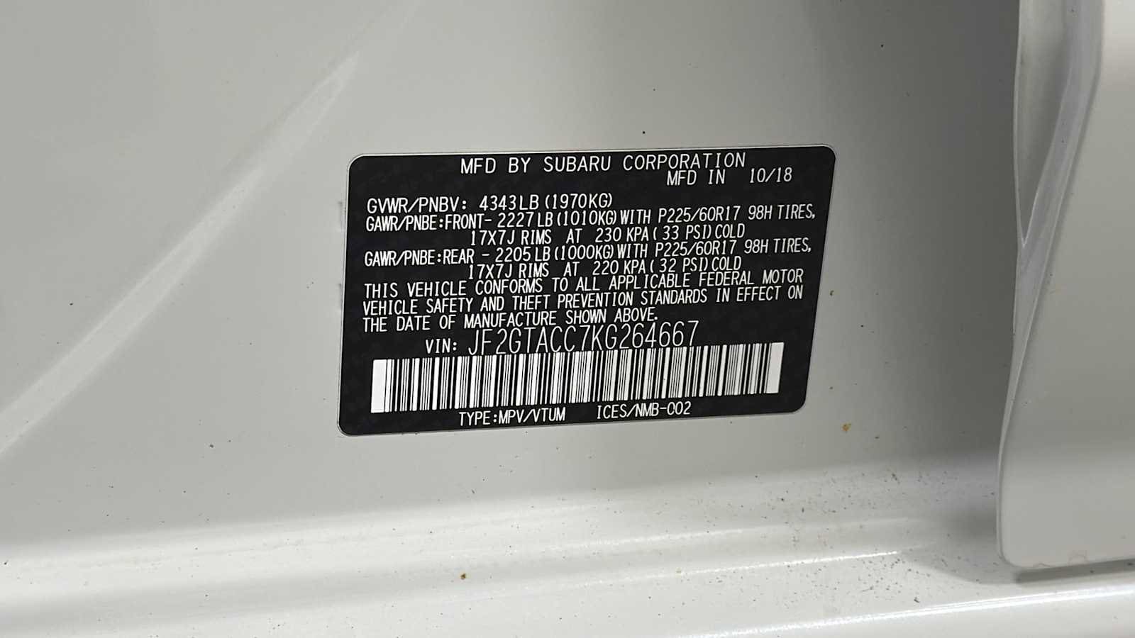 Thumbnail: 2019 Subaru Crosstrek - 11