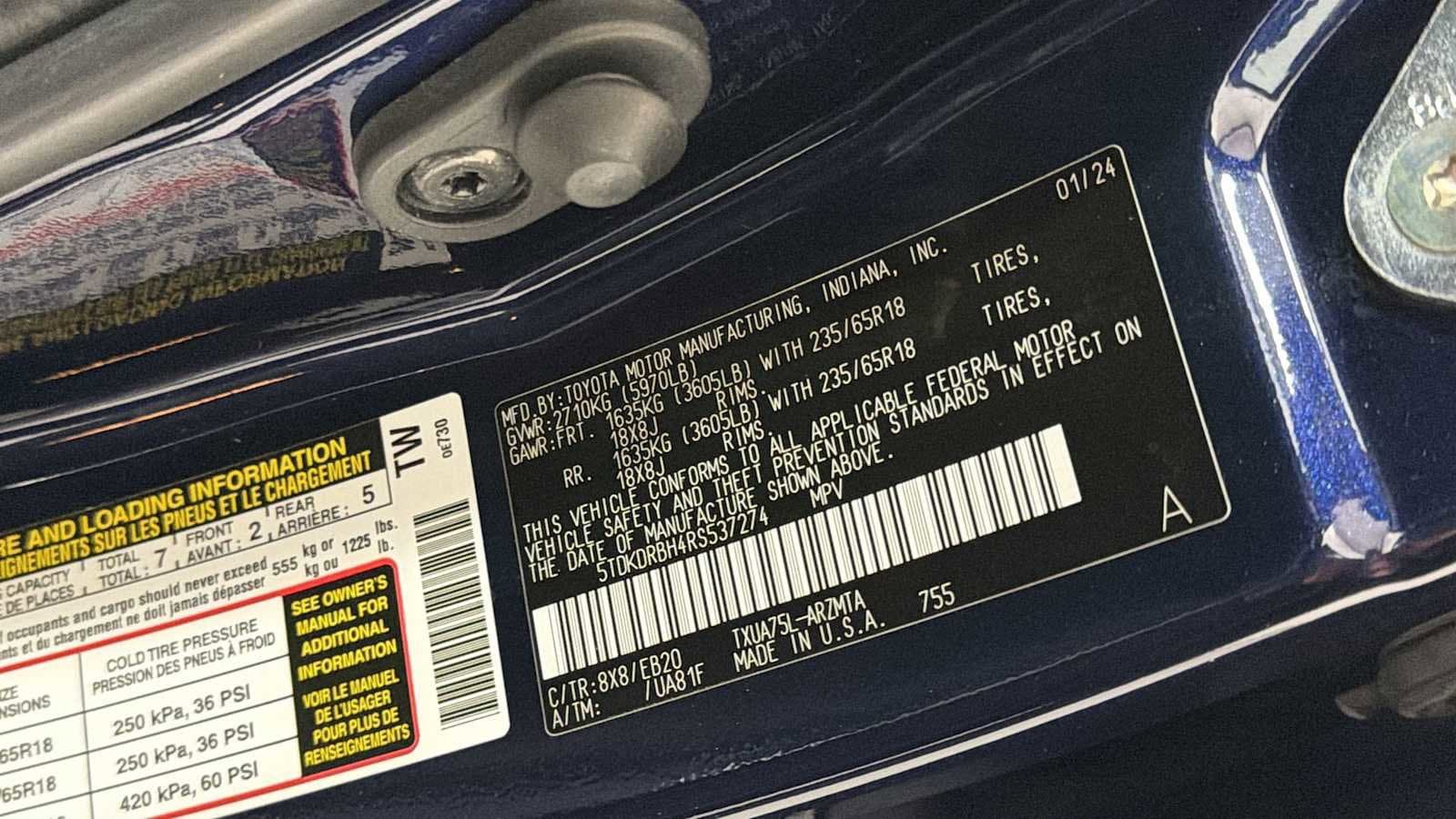 Thumbnail: 2024 Toyota Highlander - 11