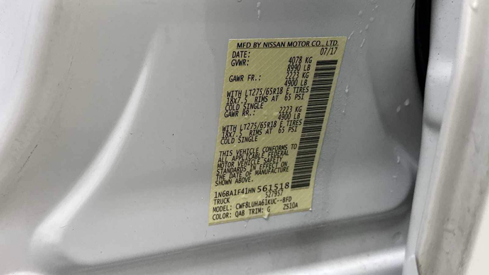 Thumbnail: 2017 Nissan Titan - 11