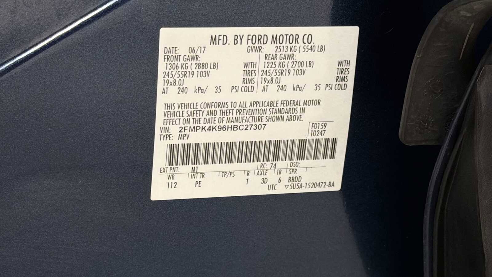 Thumbnail: 2017 Ford Edge - 11