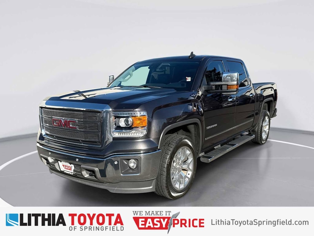 Used 2015 GMC Sierra 1500 SLT Crew Cab Value Package Truck Crew Cab