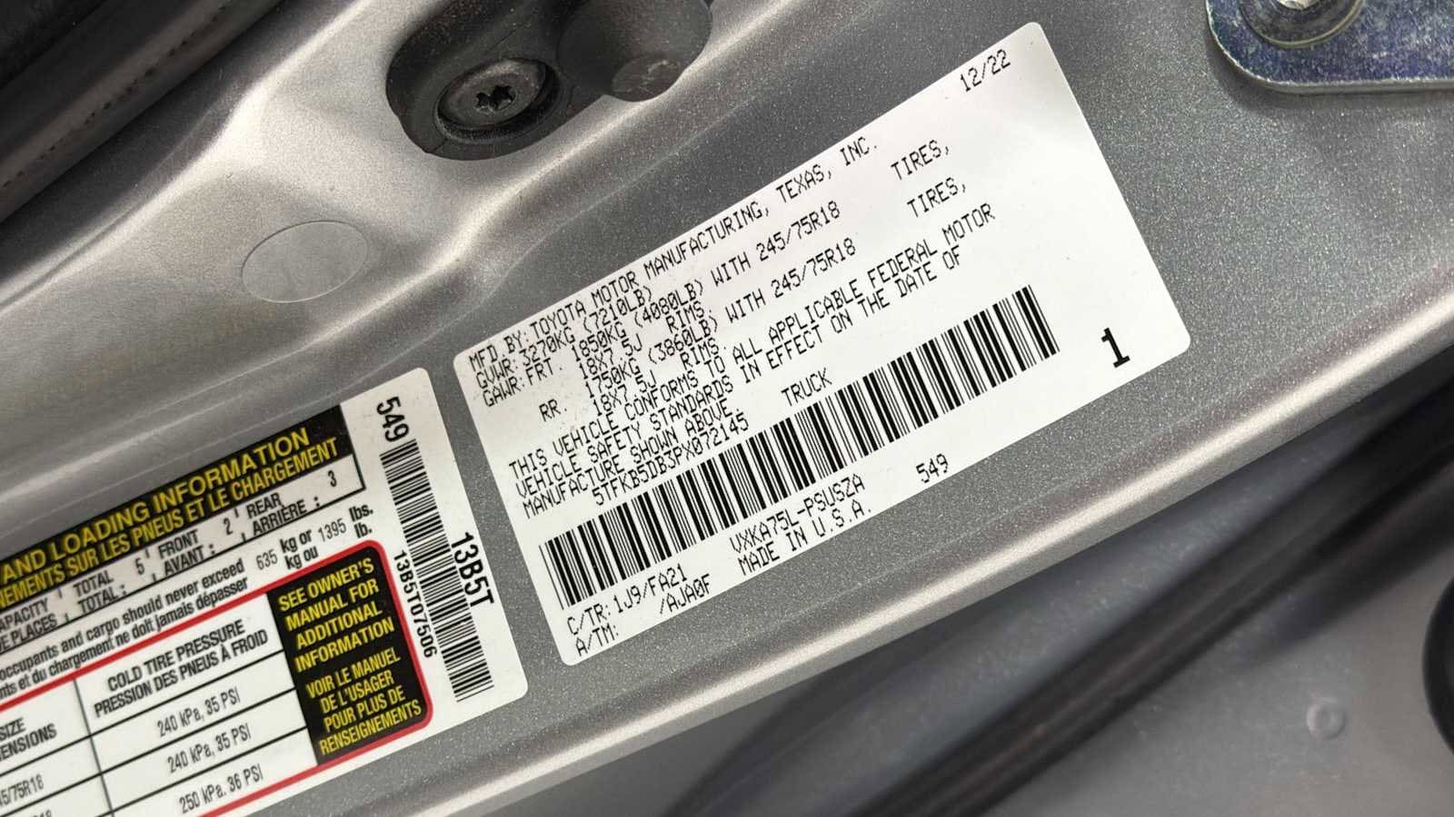 Thumbnail: 2023 Toyota Tundra - 11