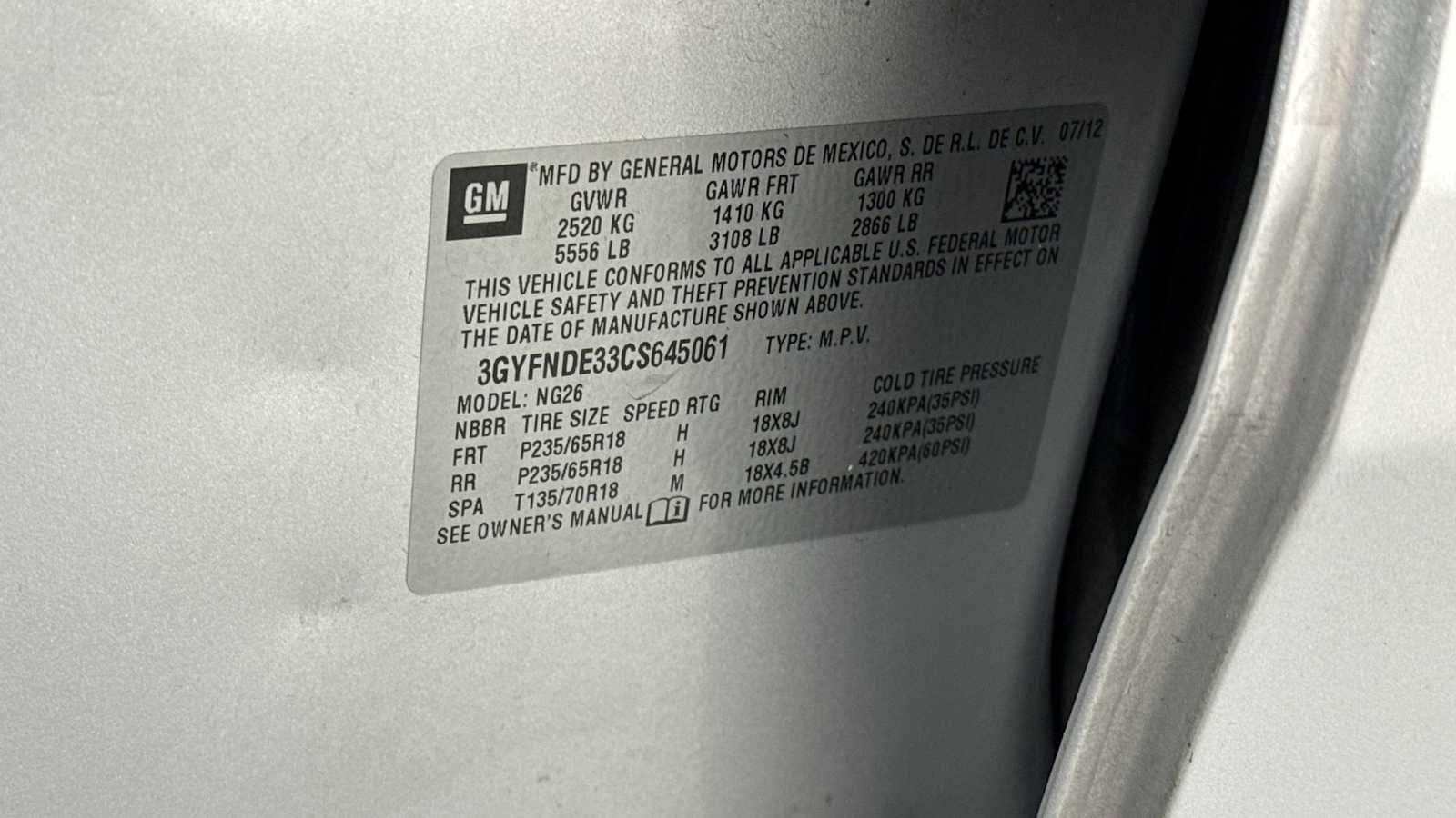 Thumbnail: 2012 Cadillac SRX - 11