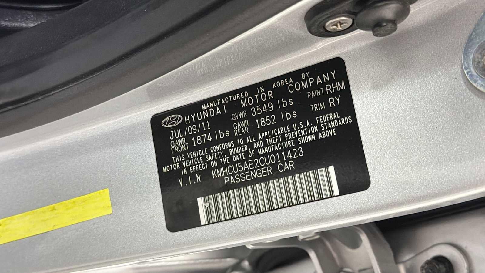 Thumbnail: 2012 Hyundai Accent - 11