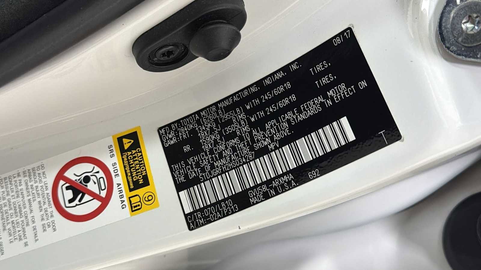 Thumbnail: 2017 Toyota Highlander - 11