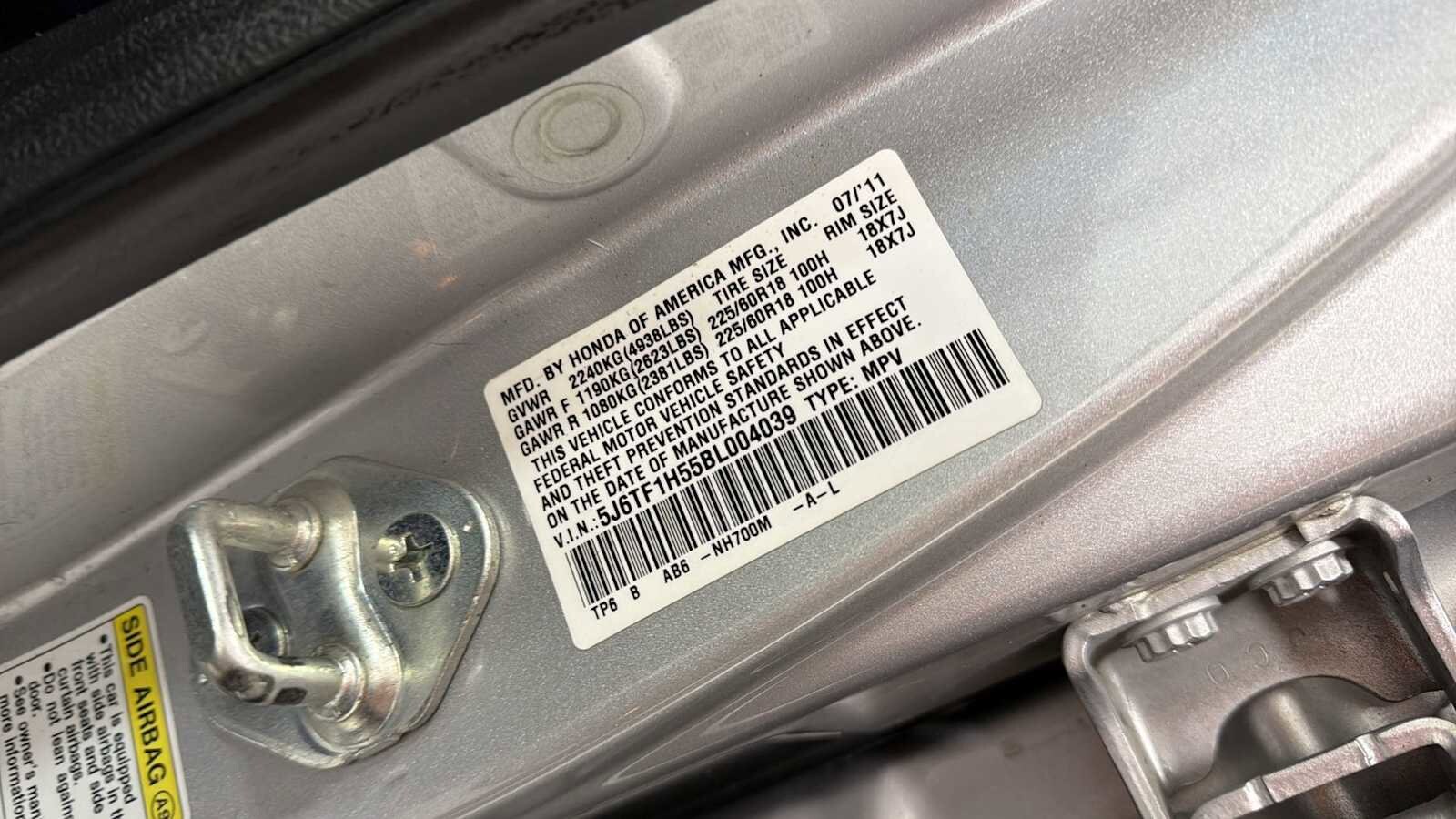 Thumbnail: 2011 Honda Accord Crosstour - 11