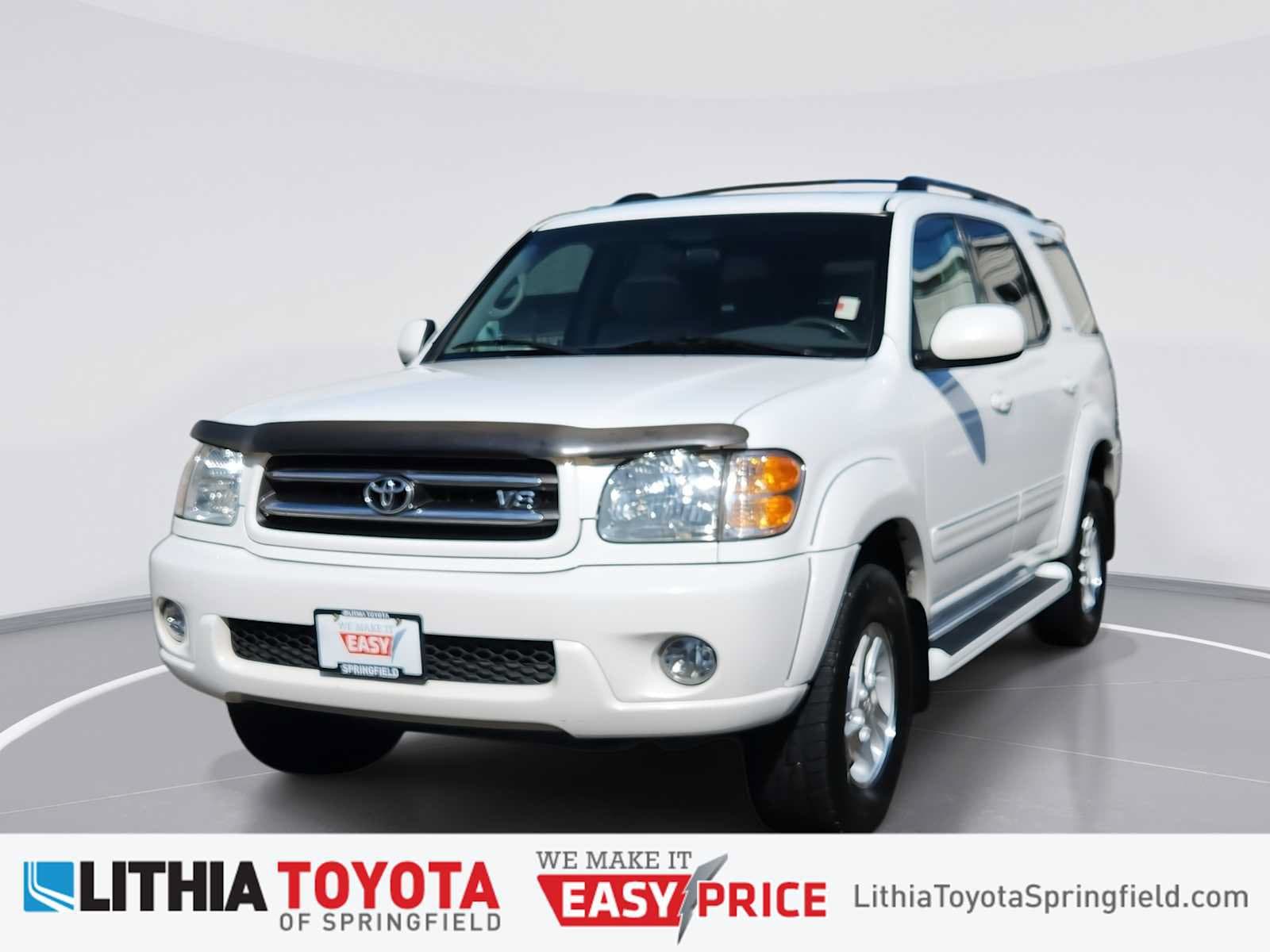 Used 2002 Toyota Sequoia Limited with VIN 5TDBT48A52S132370 for sale in Springfield, OR