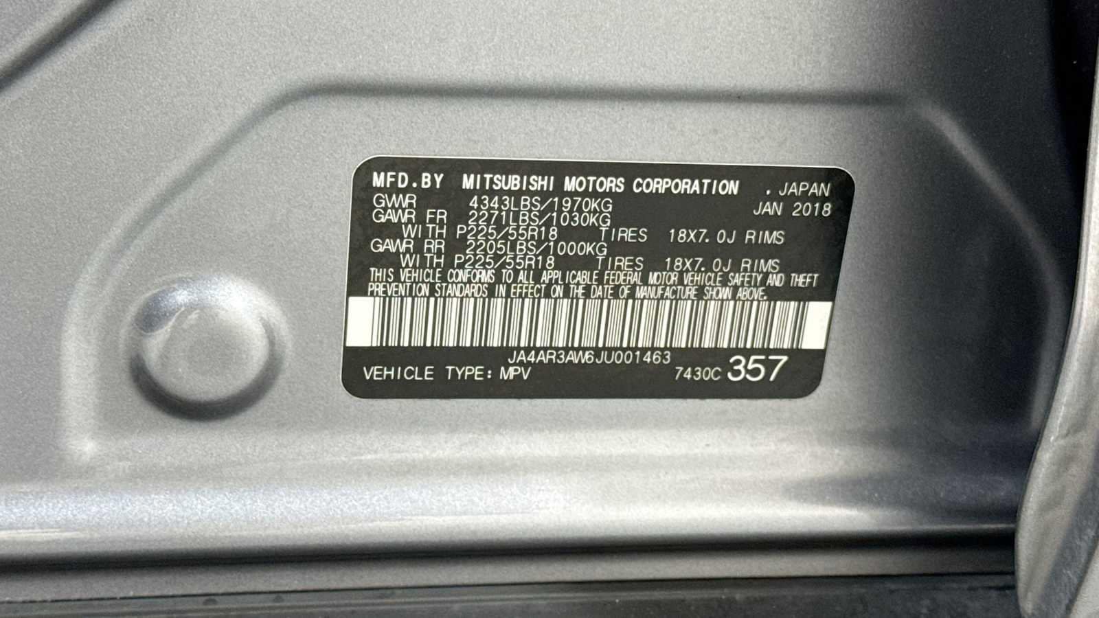 Thumbnail: 2018 Mitsubishi Outlander Sport - 11