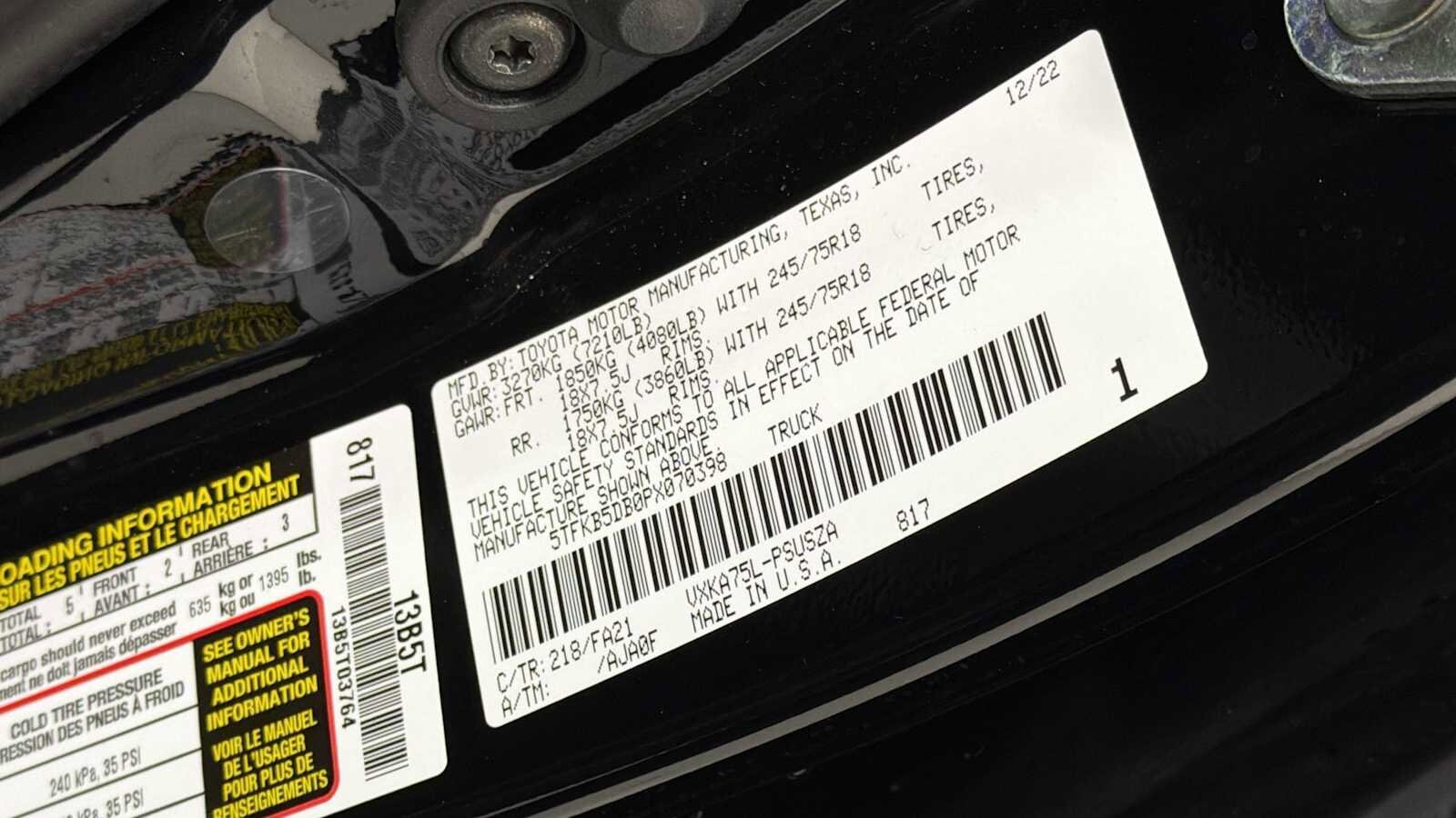 Thumbnail: 2023 Toyota Tundra - 11