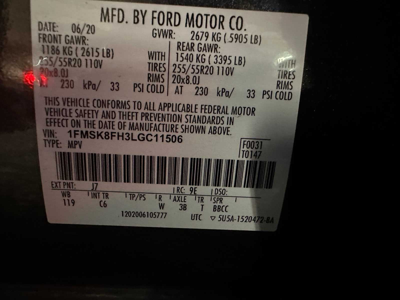 Thumbnail: 2020 Ford Explorer - 25