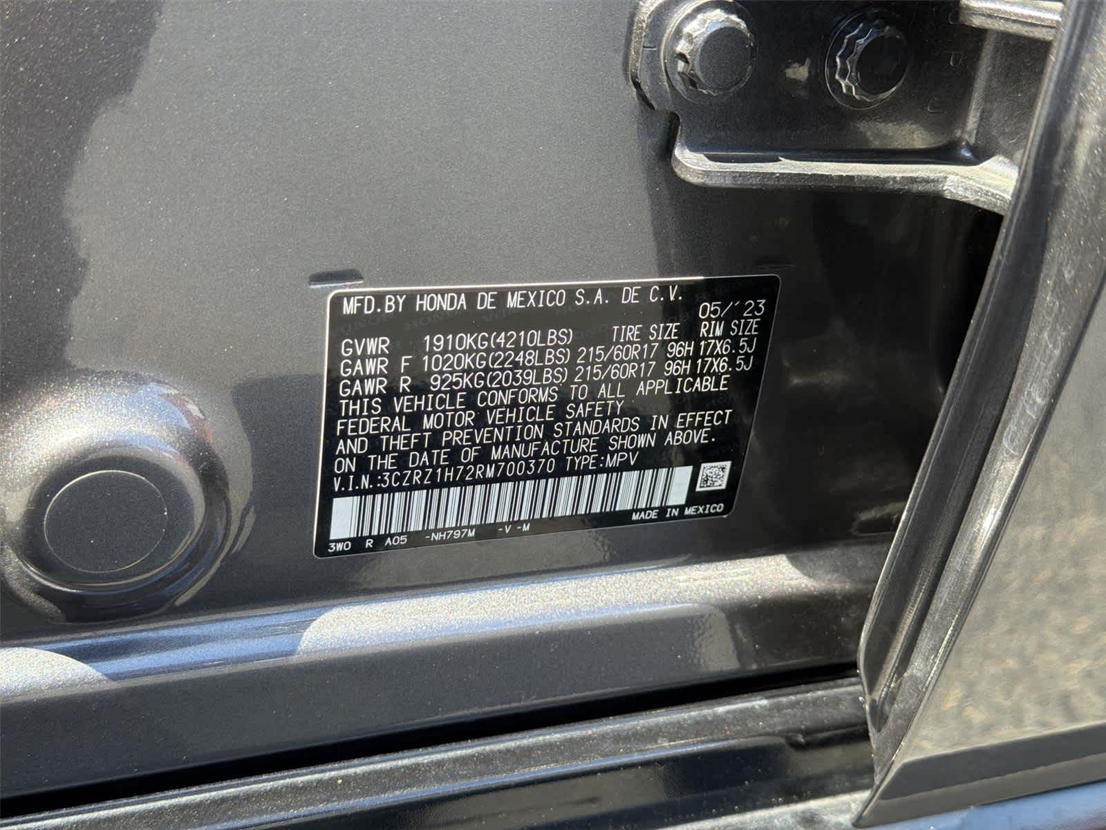 Thumbnail: 2024 Honda HR-V - 22