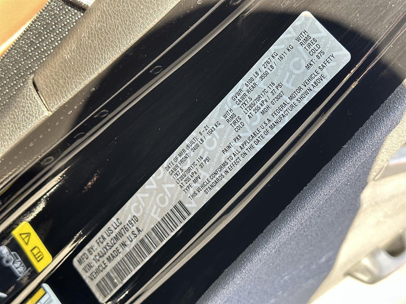 Thumbnail: 2021 Jeep Wrangler - 22