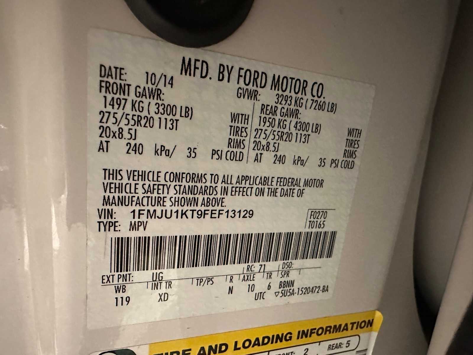 Thumbnail: 2015 Ford Expedition - 24