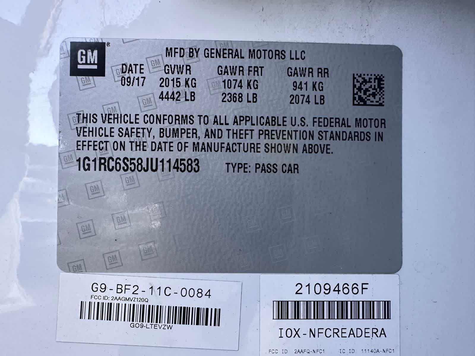 Thumbnail: 2018 Chevrolet Volt - 21