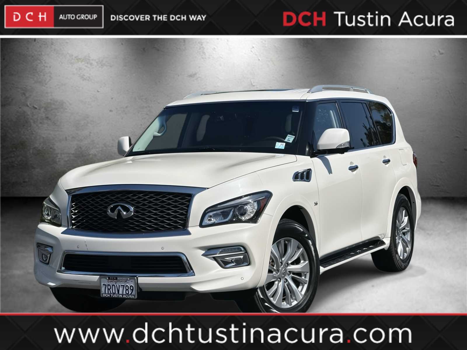 2016 INFINITI QX80  -
                  Tustin, CA
