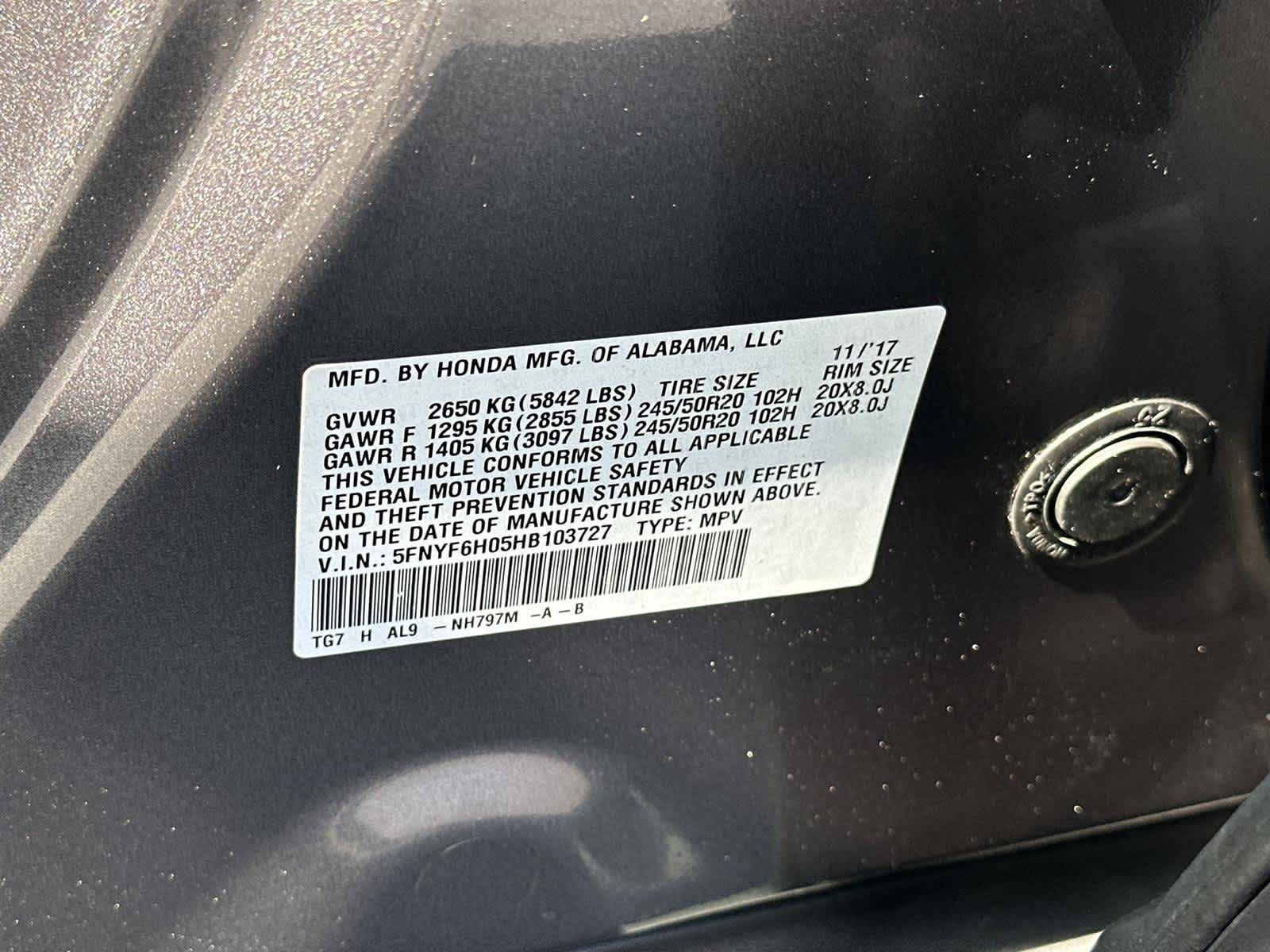 Thumbnail: 2017 Honda Pilot - 22