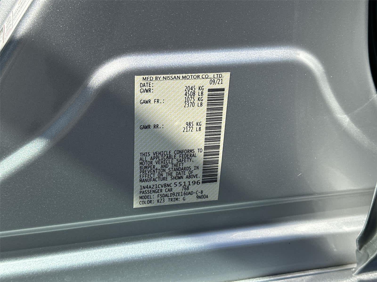 Thumbnail: 2022 Nissan Leaf - 23