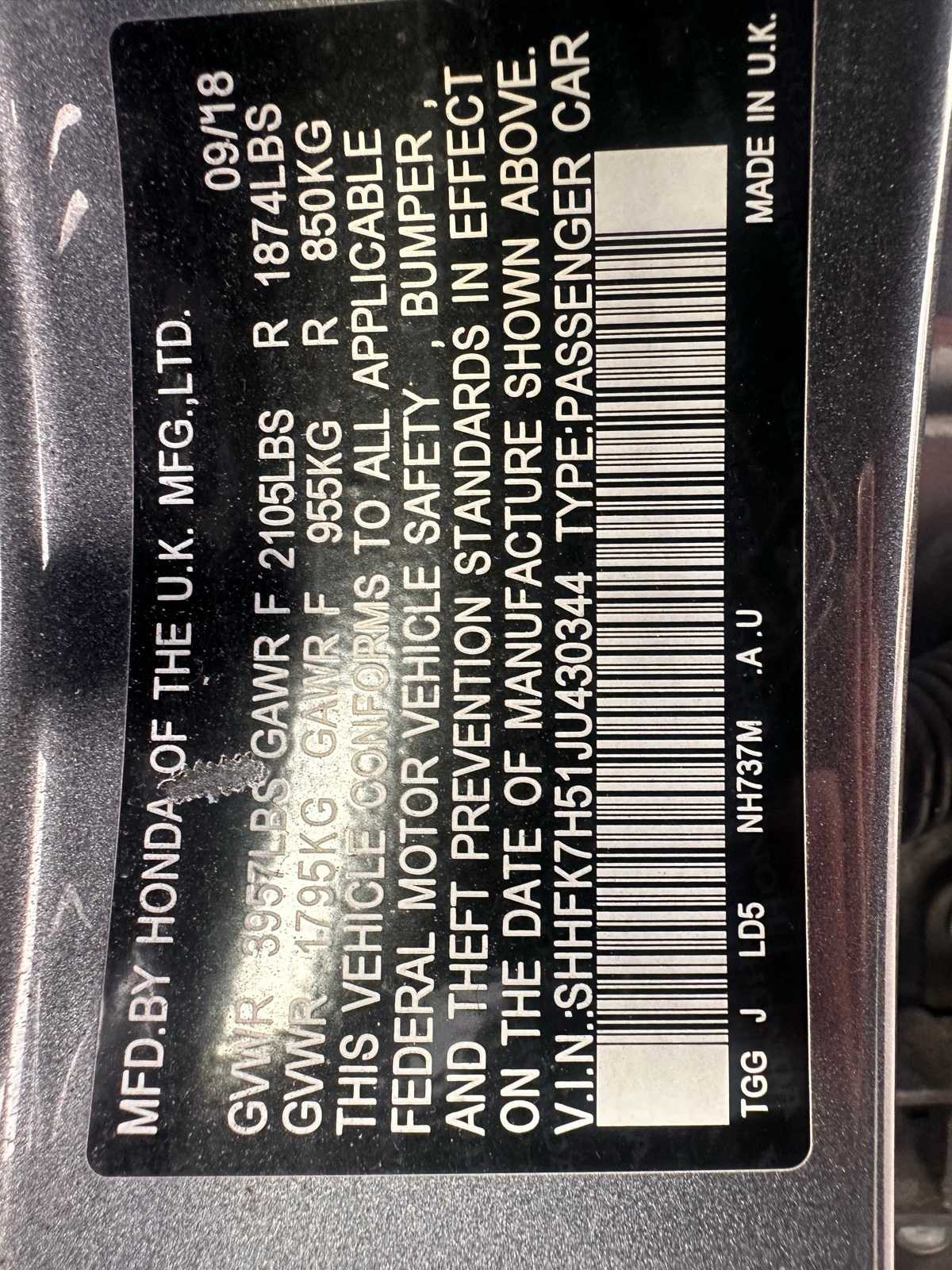 Thumbnail: 2018 Honda Civic - 23