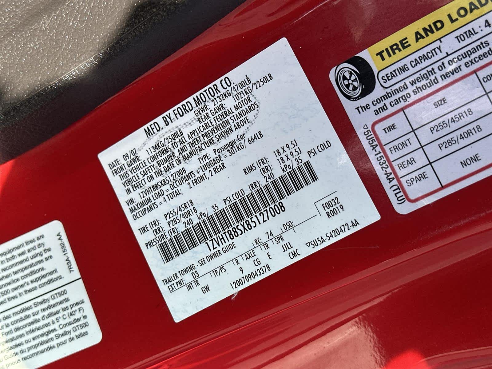 Thumbnail: 2008 Ford Mustang - 20