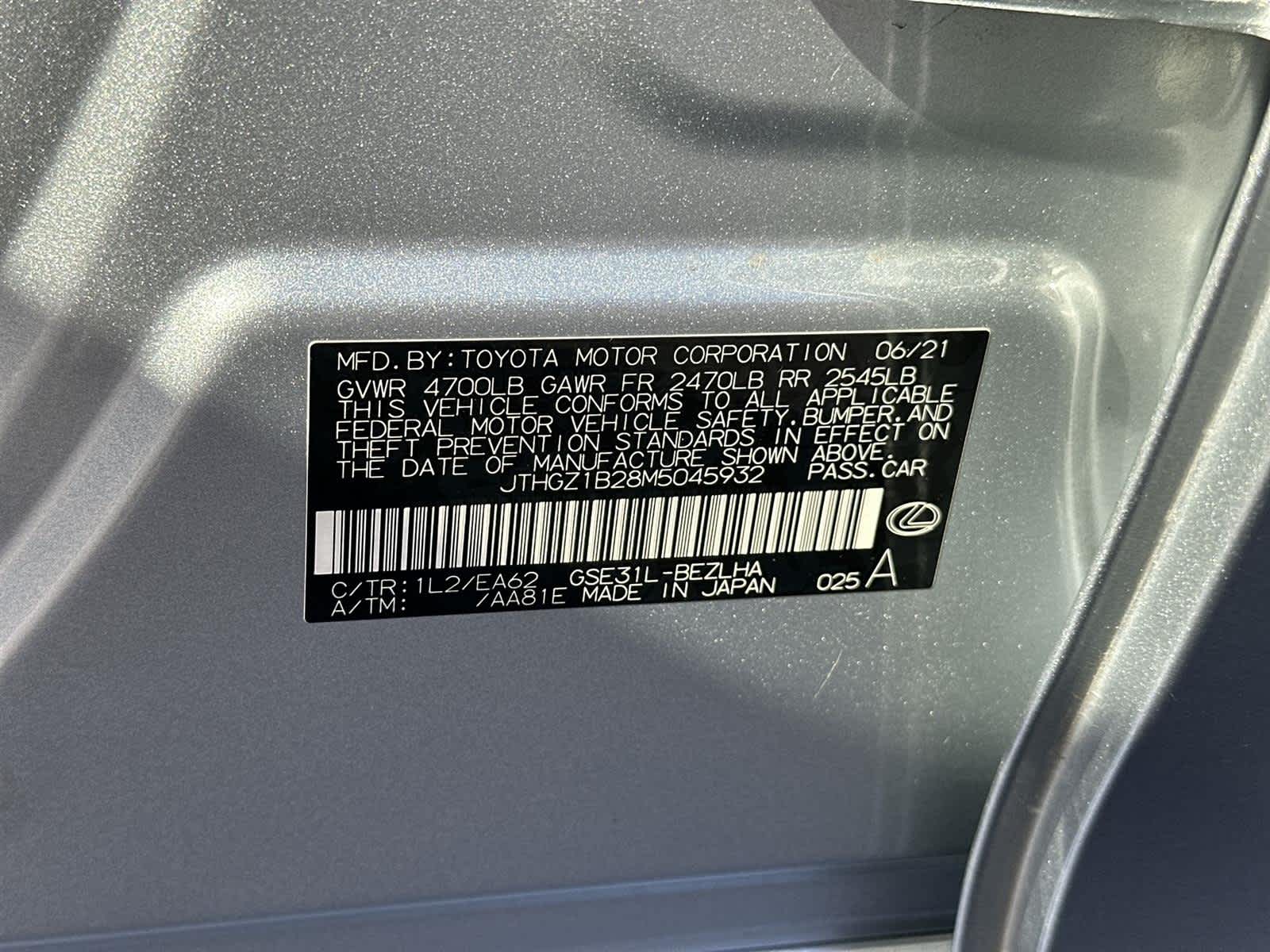 Thumbnail: 2021 Lexus IS - 22