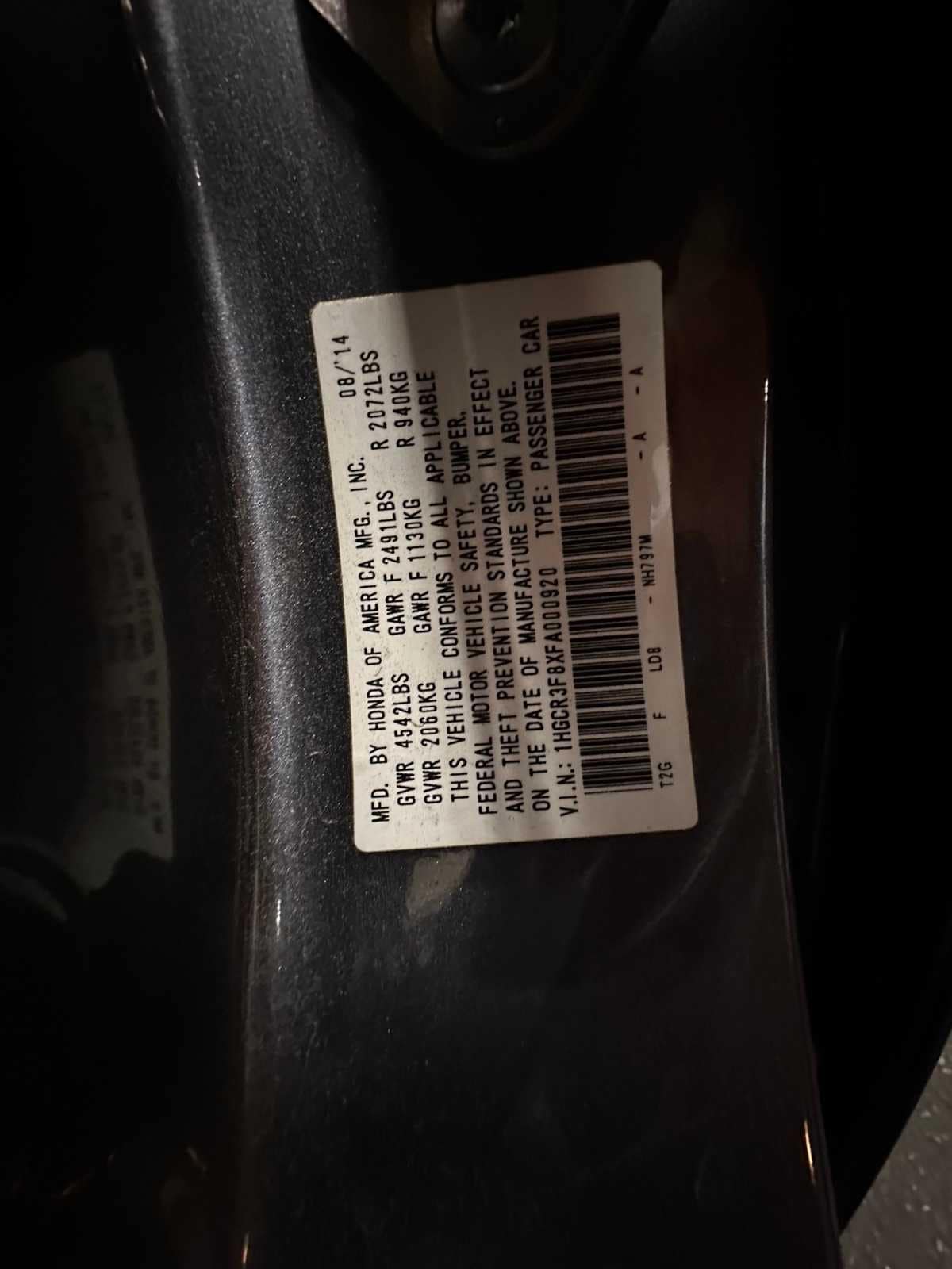 Thumbnail: 2015 Honda Accord - 23