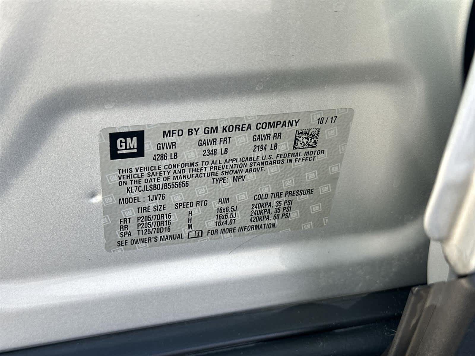 Thumbnail: 2018 Chevrolet Trax - 21