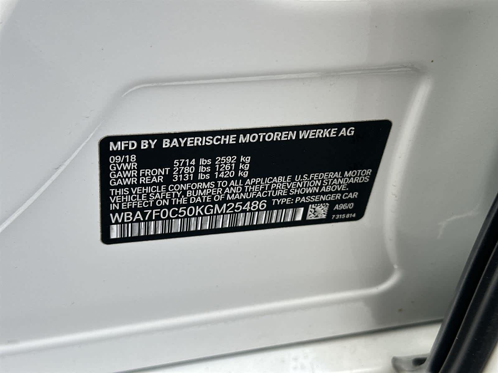 Thumbnail: 2019 BMW 7 Series - 25