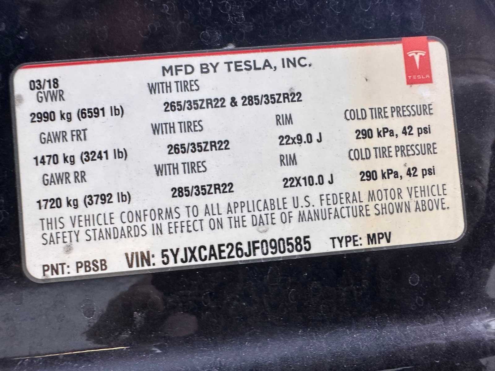 Thumbnail: 2018 Tesla Model X - 23