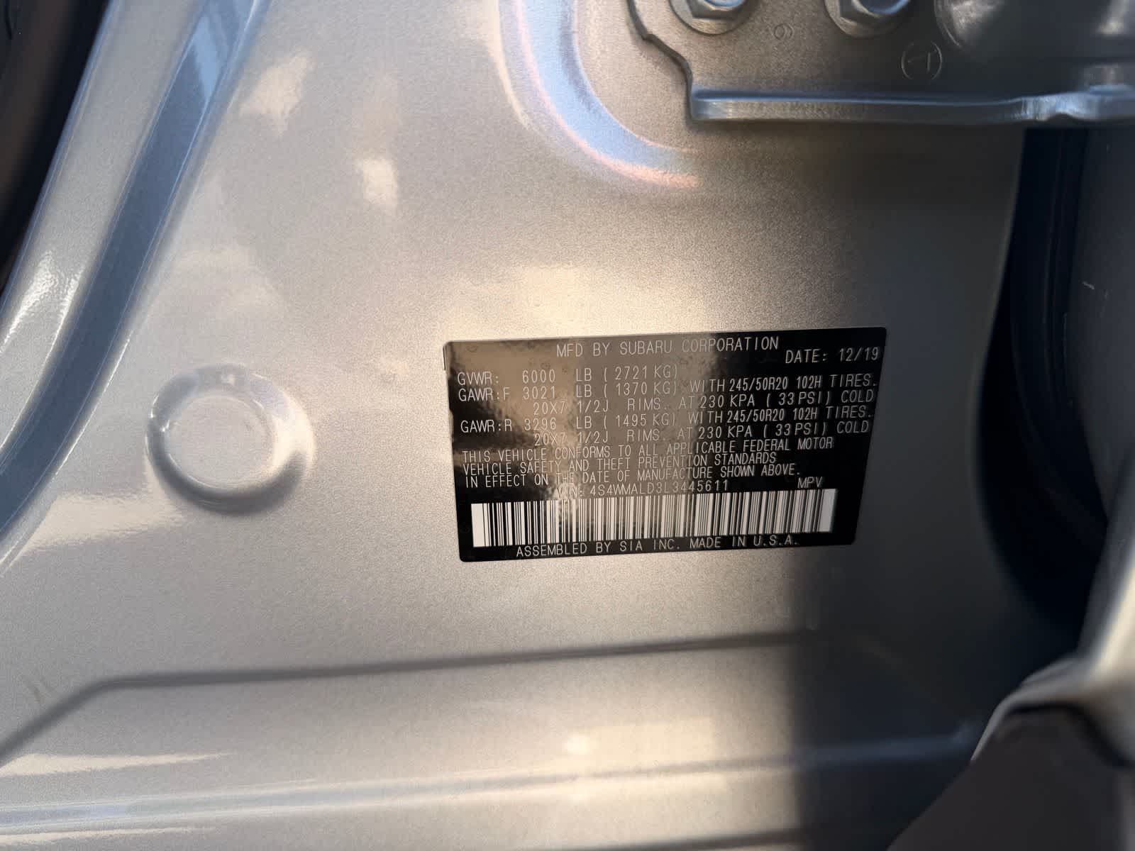 Thumbnail: 2020 Subaru Ascent - 23