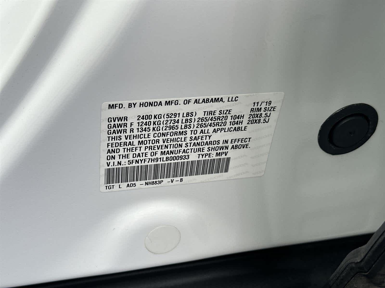 Thumbnail: 2020 Honda Passport - 22