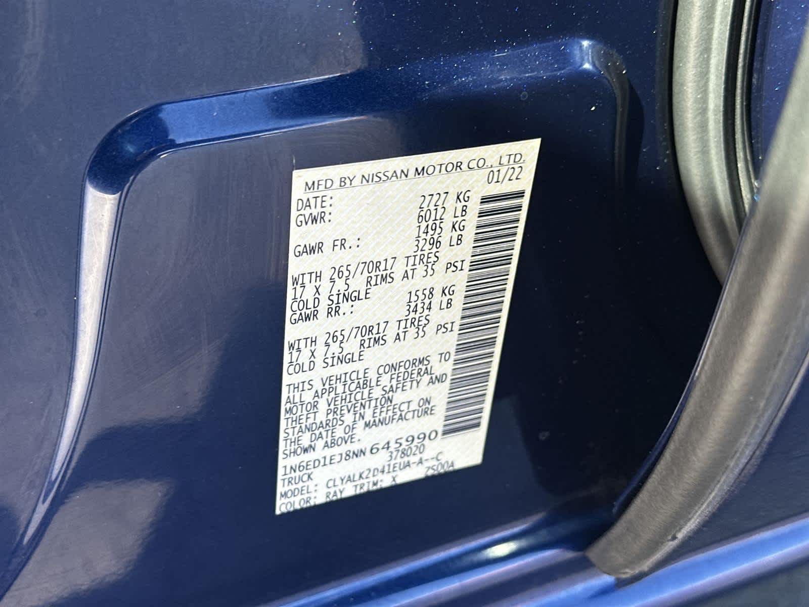 Thumbnail: 2022 Nissan Frontier - 22