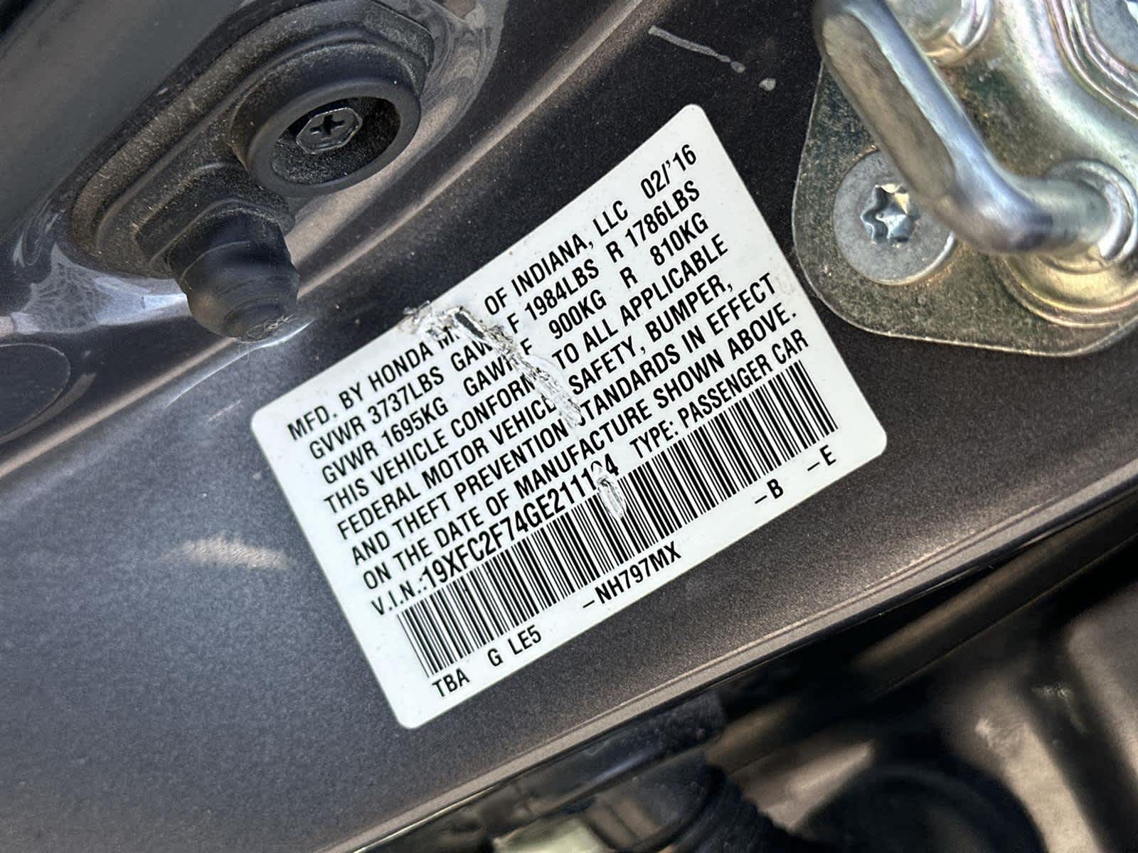 Thumbnail: 2016 Honda Civic - 21