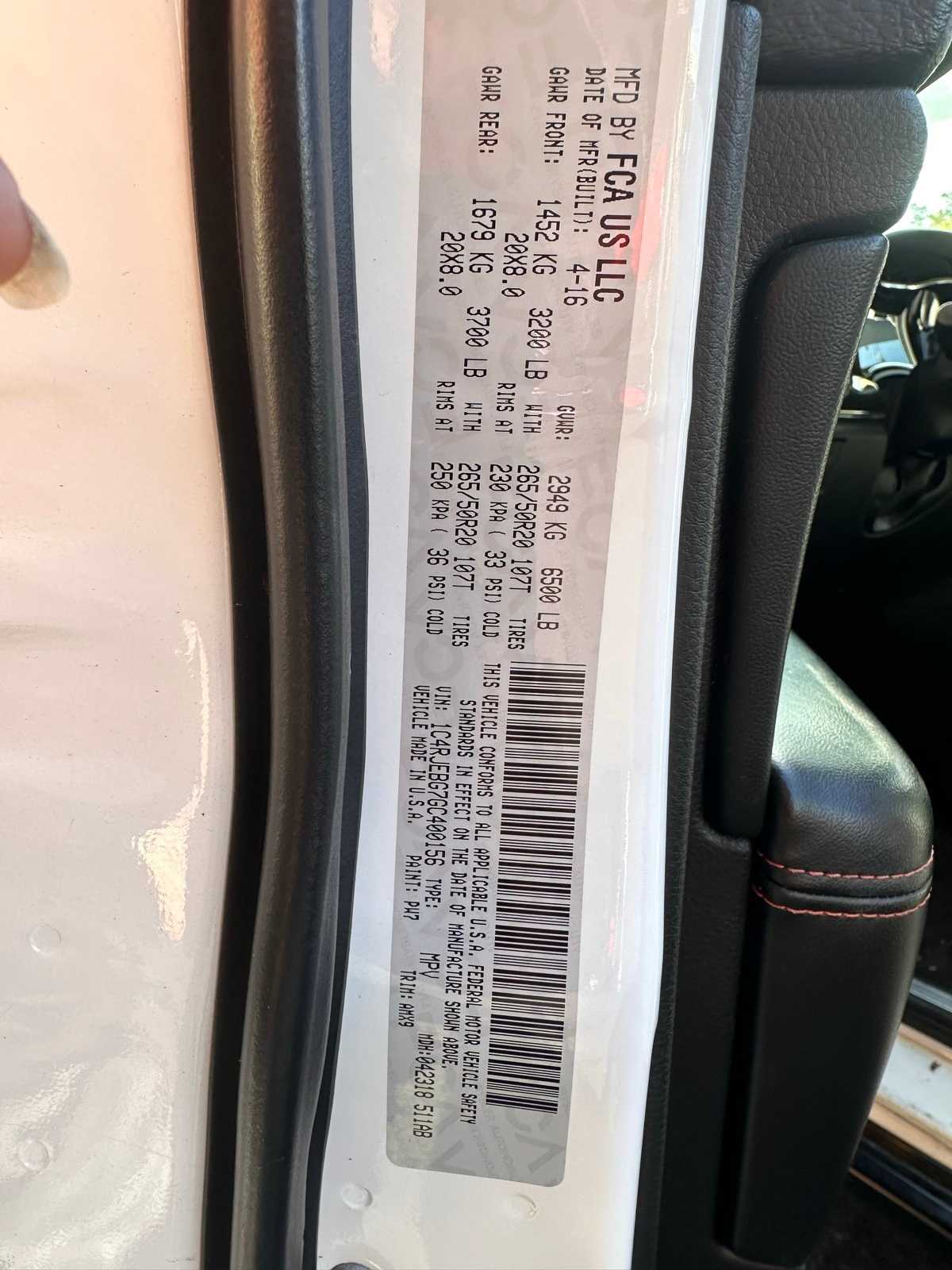 Thumbnail: 2016 Jeep Grand Cherokee - 23