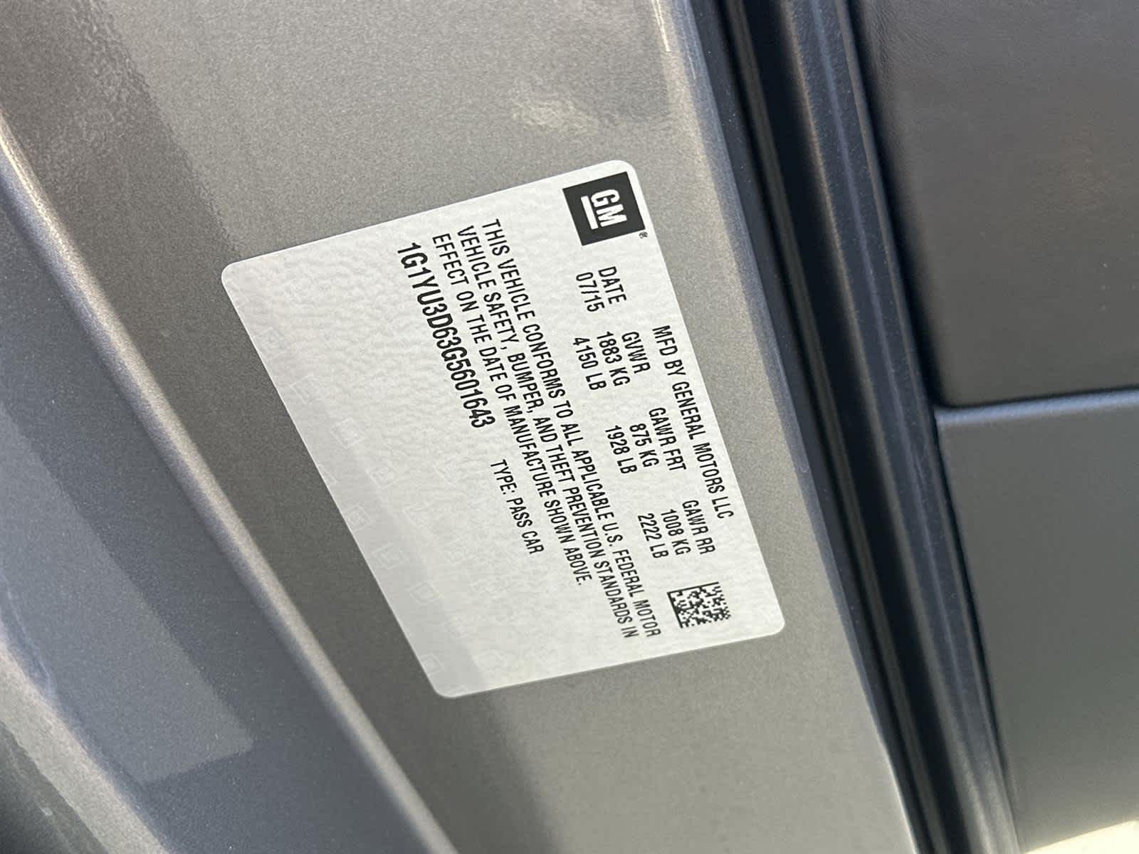 Thumbnail: 2016 Chevrolet Corvette - 20