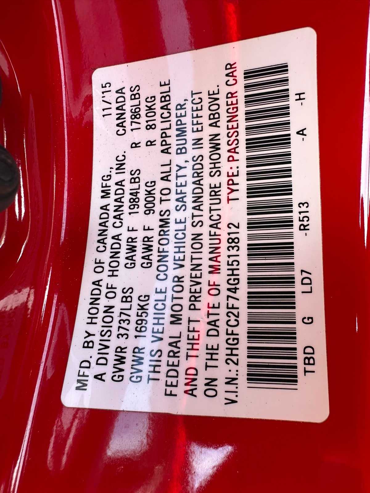 Thumbnail: 2016 Honda Civic - 23