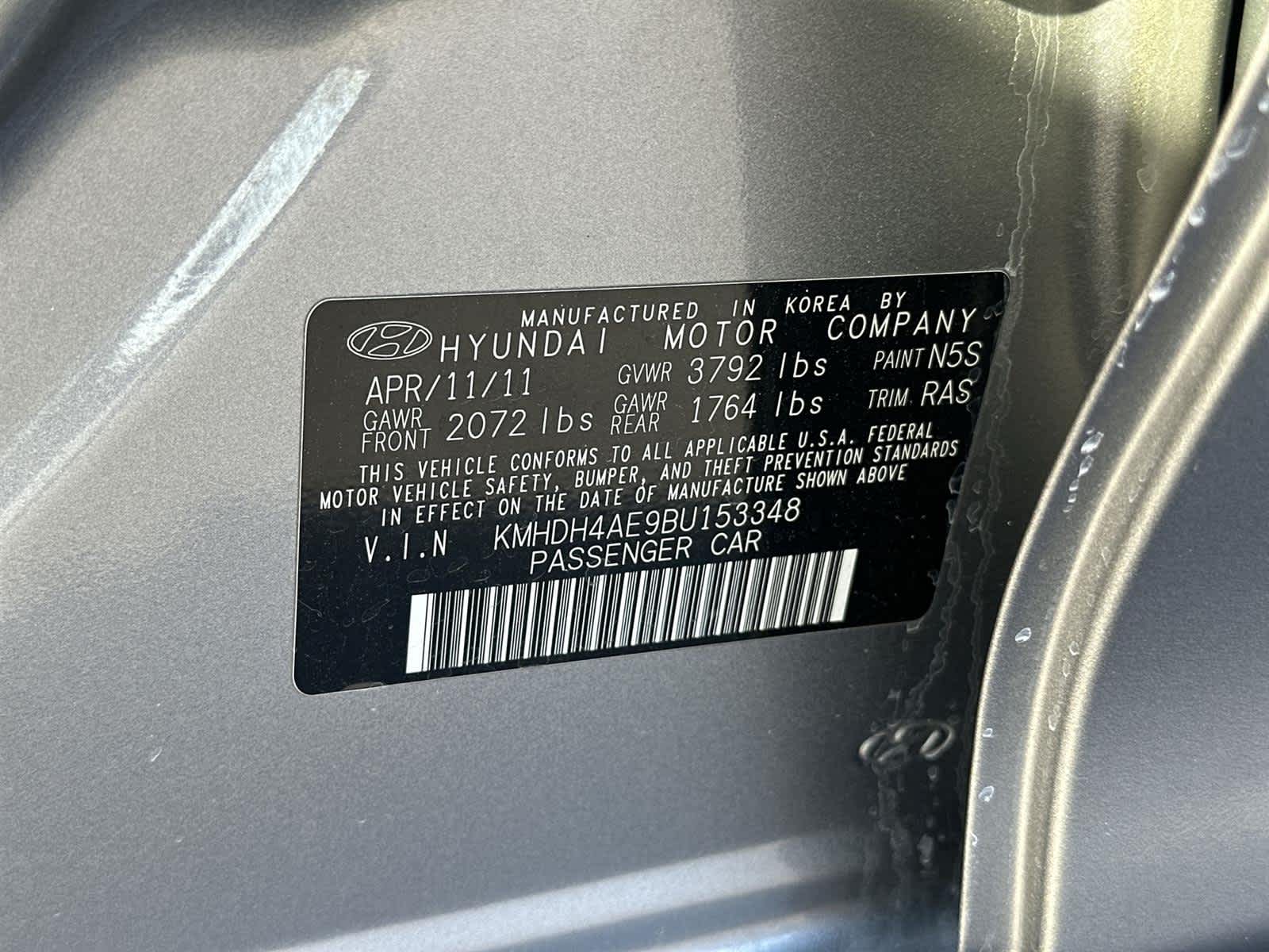 Thumbnail: 2011 Hyundai Elantra - 22