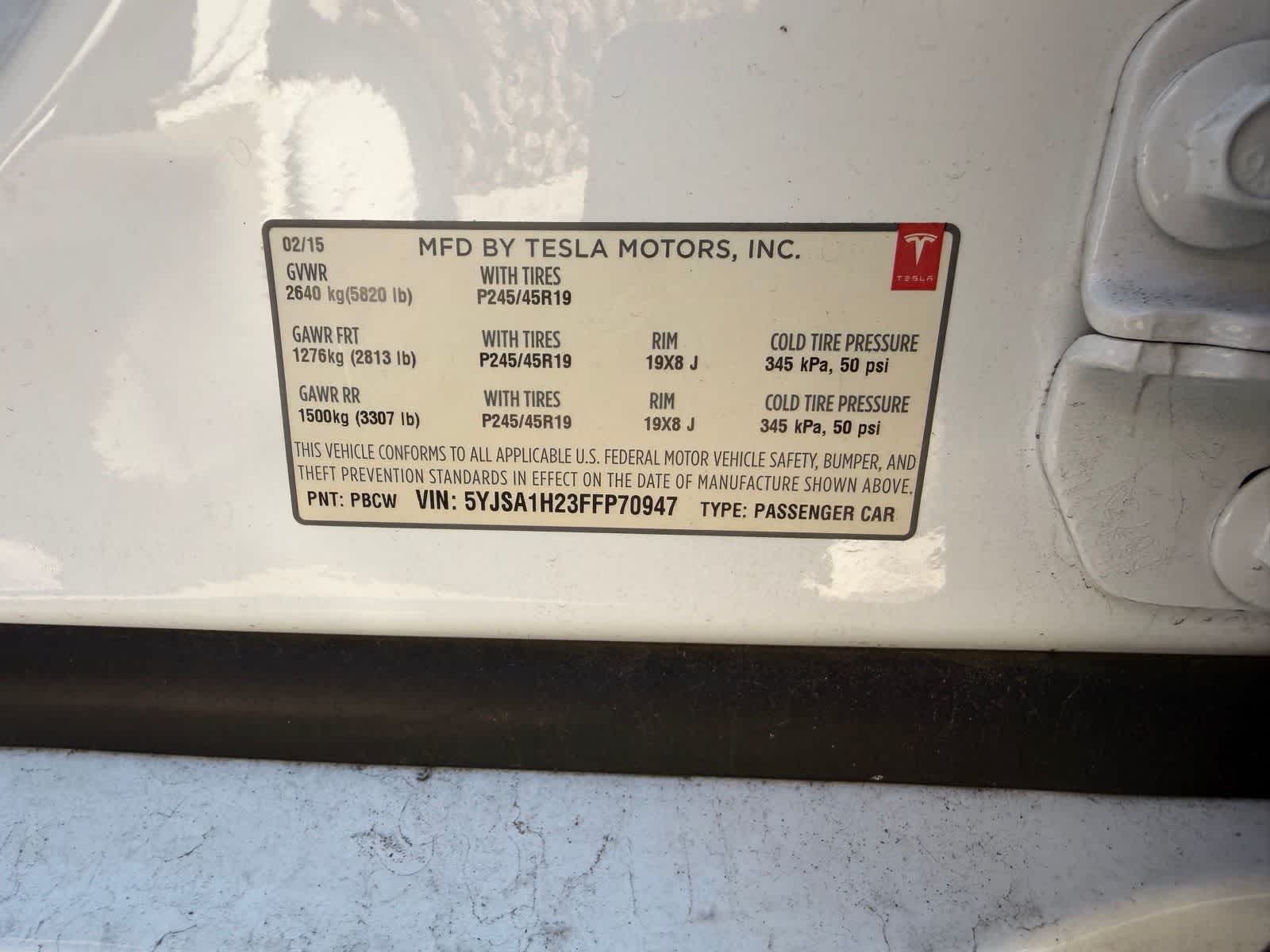 Thumbnail: 2015 Tesla Model S - 20