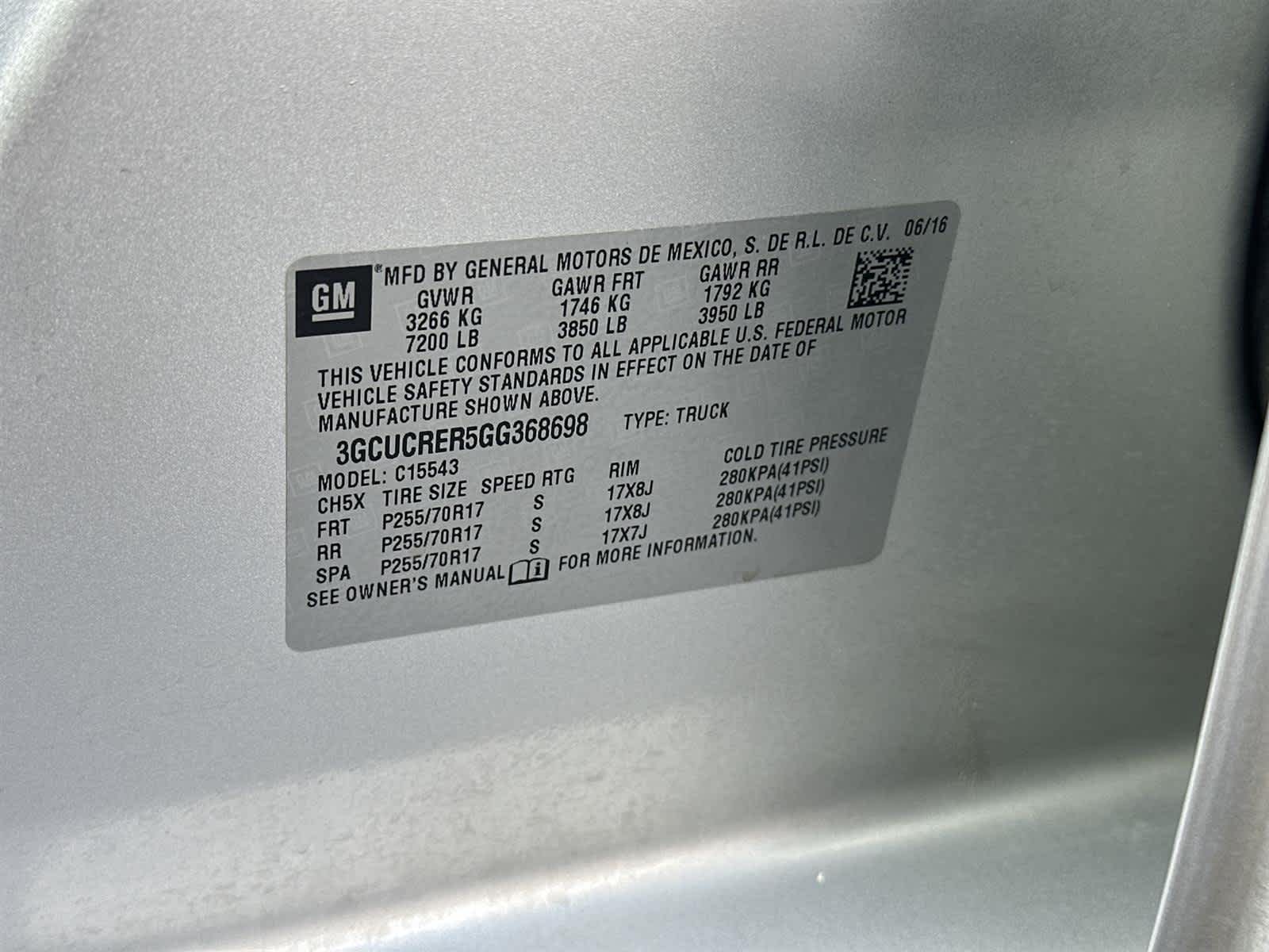 Thumbnail: 2016 Chevrolet Silverado 1500 - 20